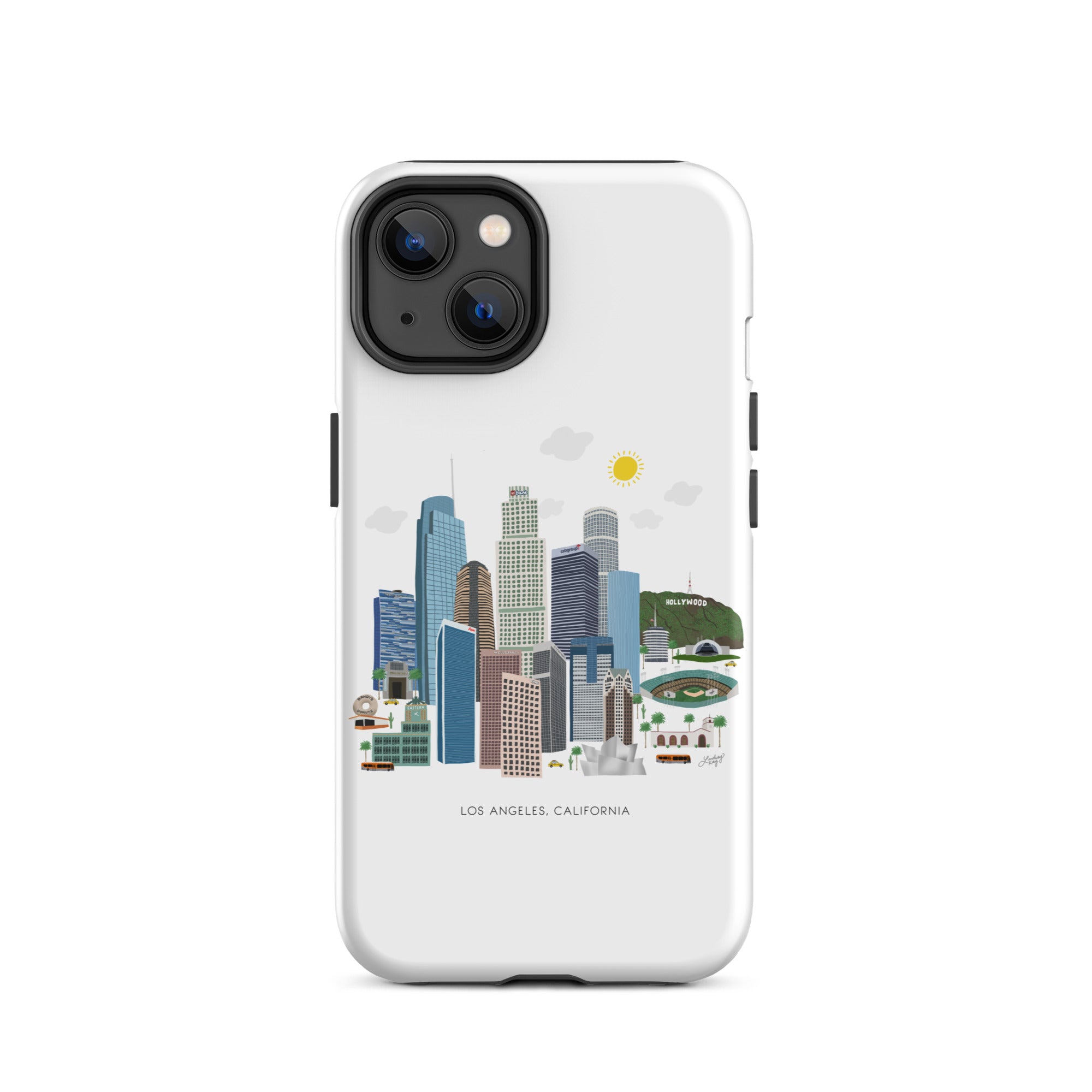 Los Angelos California Skyline - Tough Case for iPhone®
