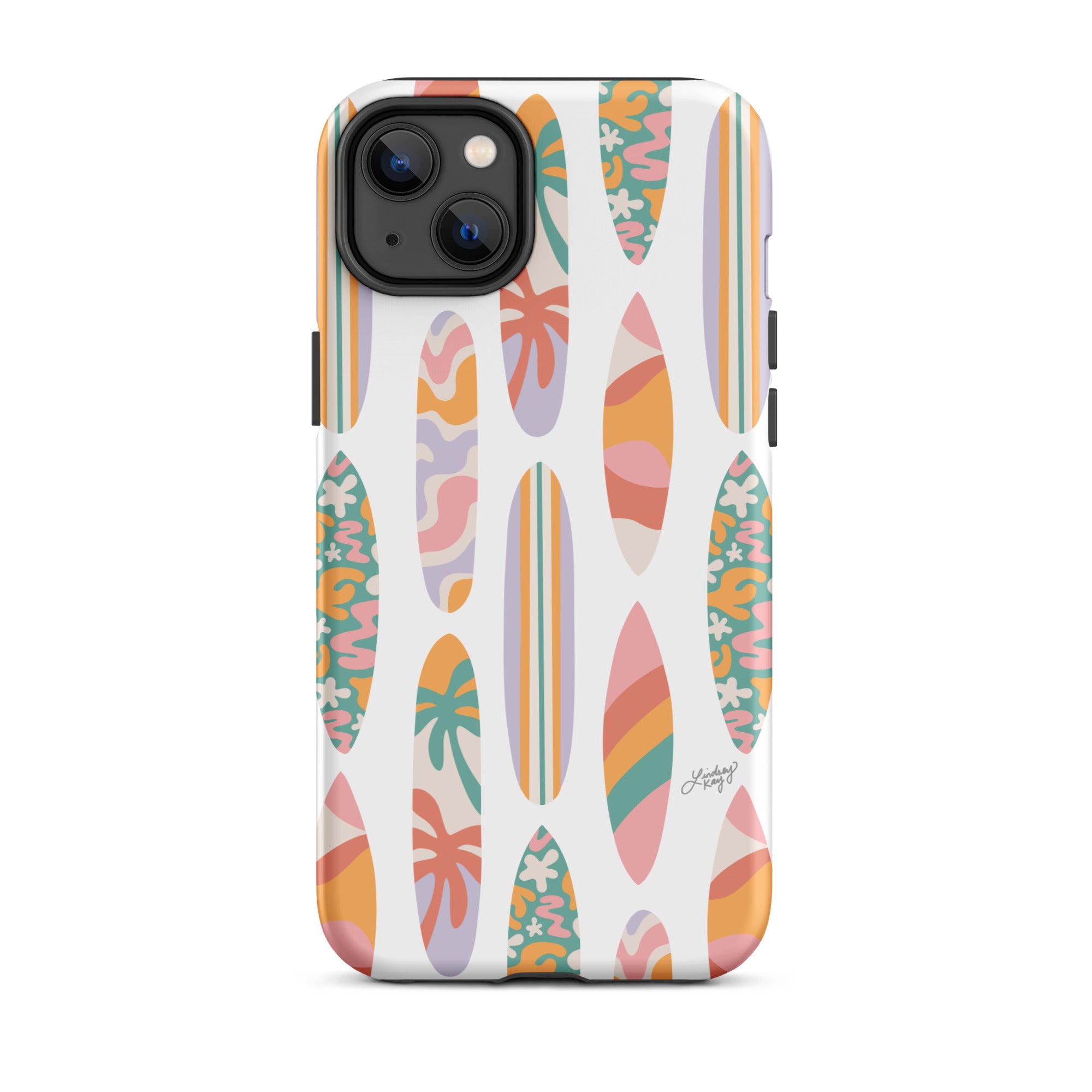 Ilustración de tabla de surf - Funda resistente para iPhone®