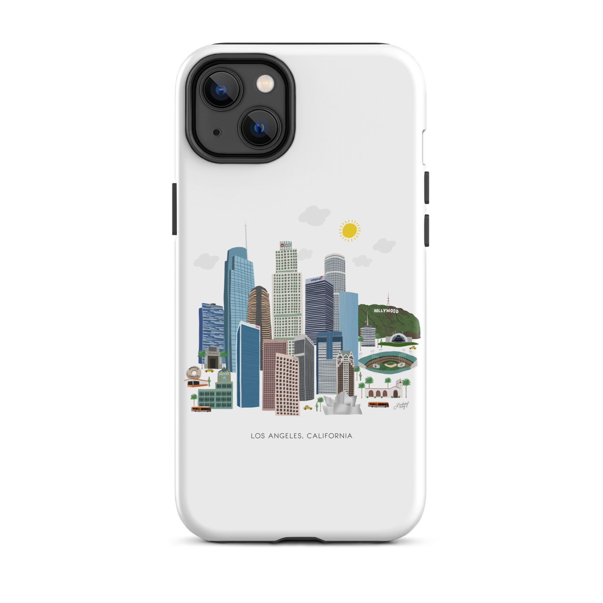 Los Angelos California Skyline - Tough Case for iPhone®