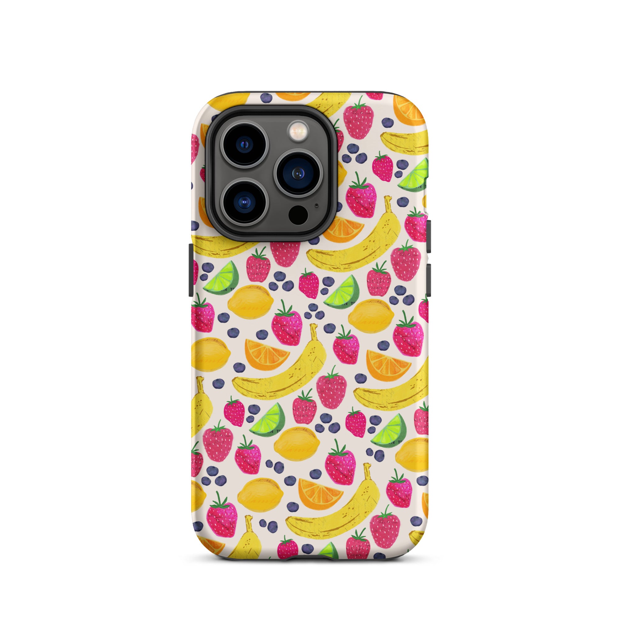 Patrón de frutas - Funda resistente para iPhone®