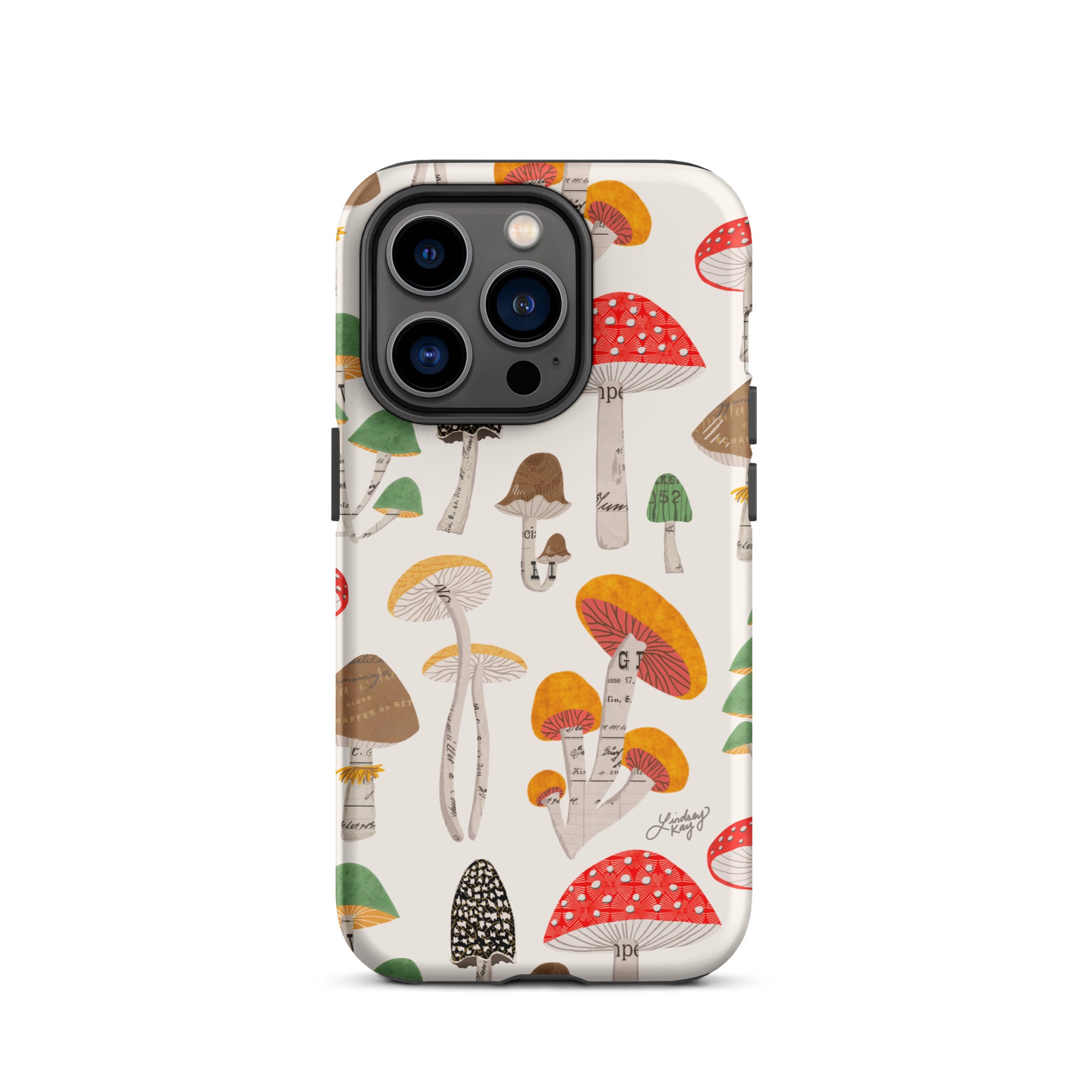 Mushroom Pattern - Tough Case for iPhone®