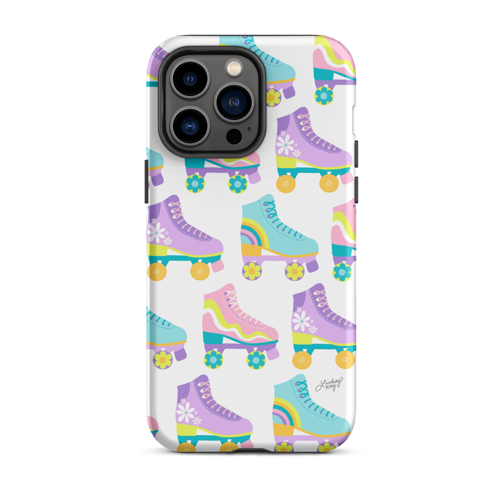 Retro Roller Skates illustration - Tough Case for iPhone®