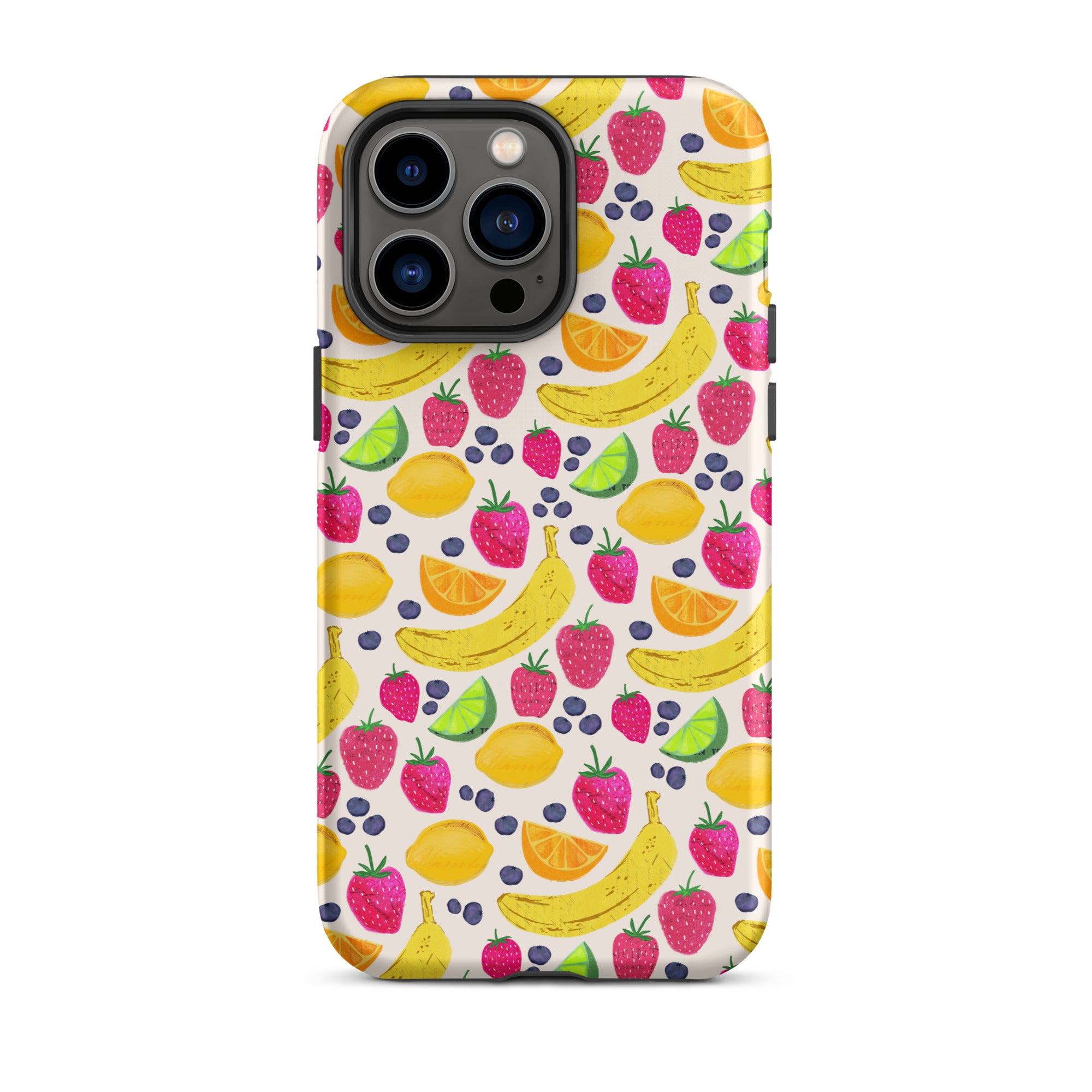Patrón de frutas - Funda resistente para iPhone®