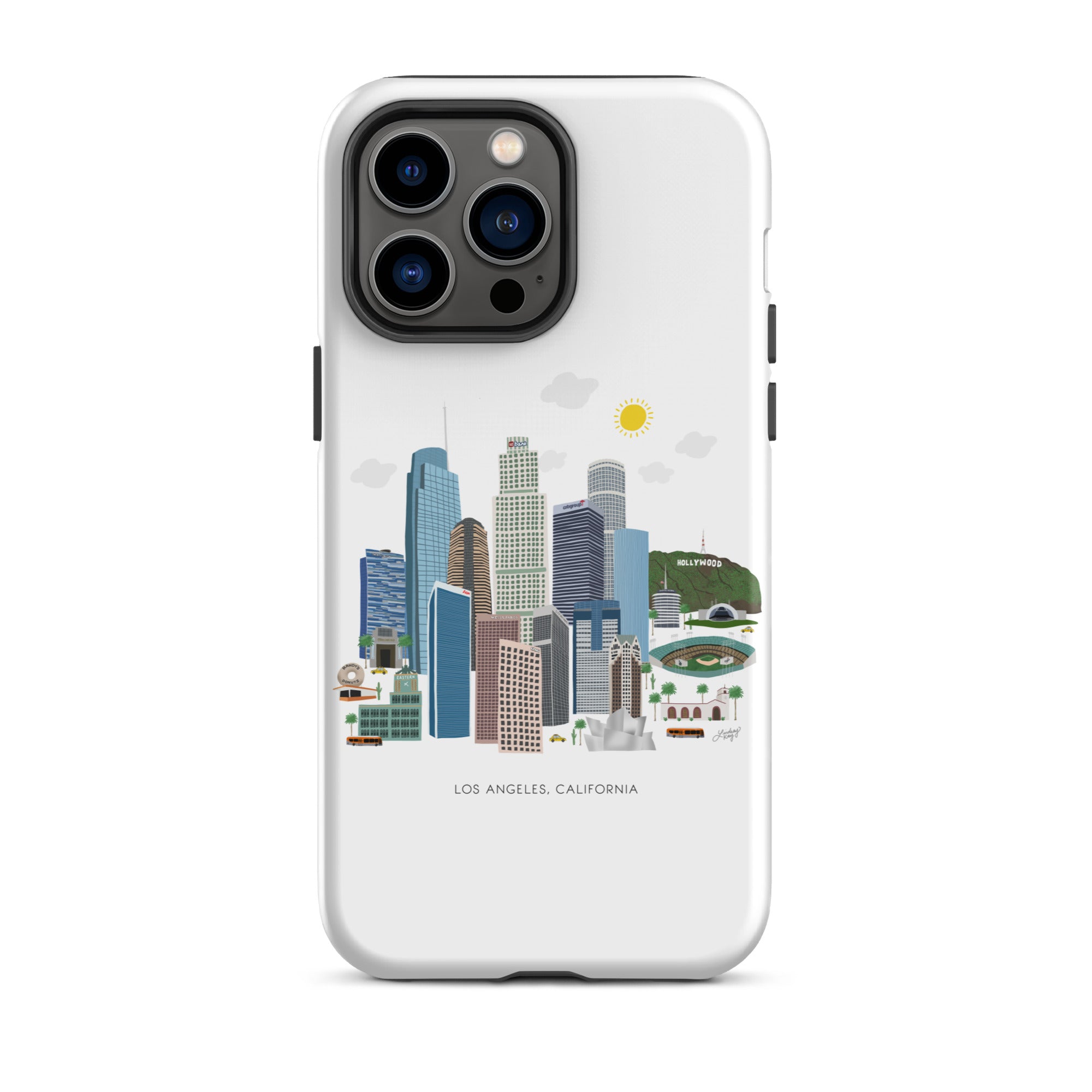 Los Angelos California Skyline - Tough Case for iPhone®