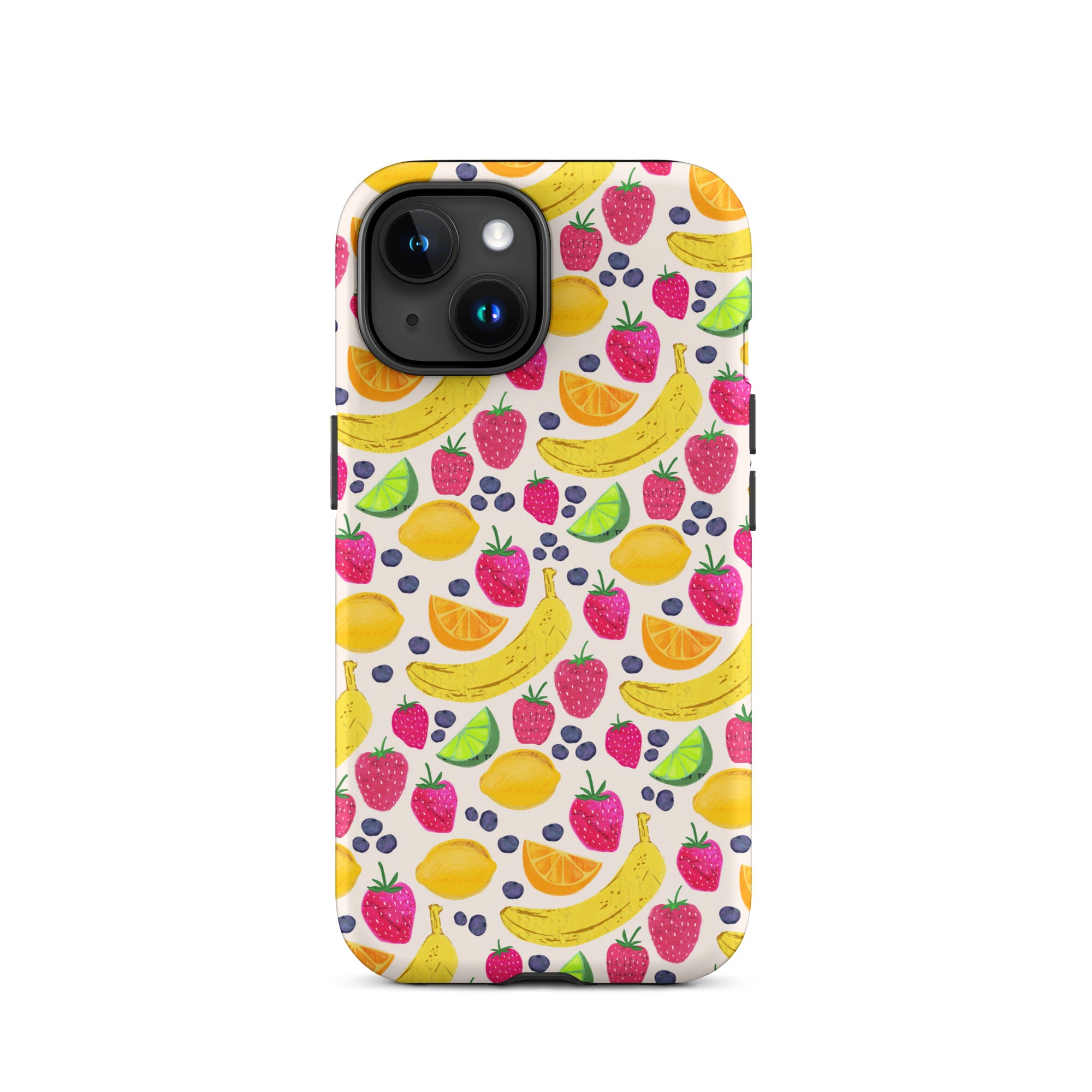Patrón de frutas - Funda resistente para iPhone®