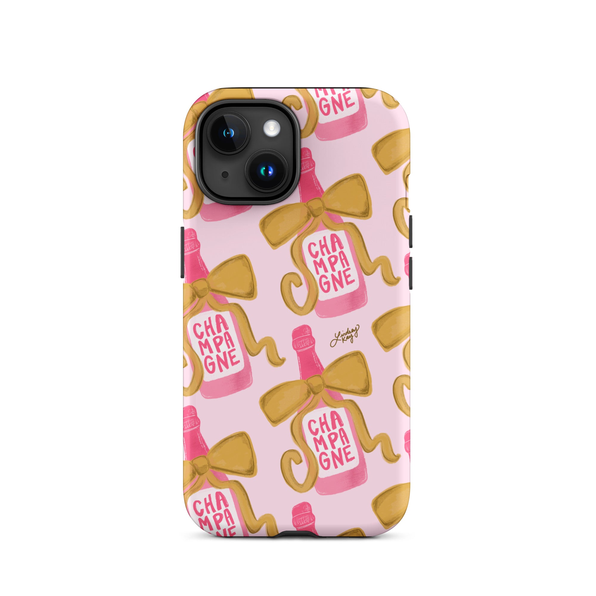 Bouteille de champagne en ruban - Coque rigide pour iPhone®