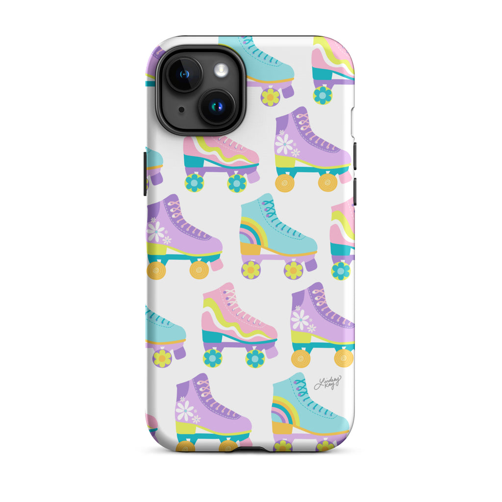 Retro Roller Skates illustration - Tough Case for iPhone®
