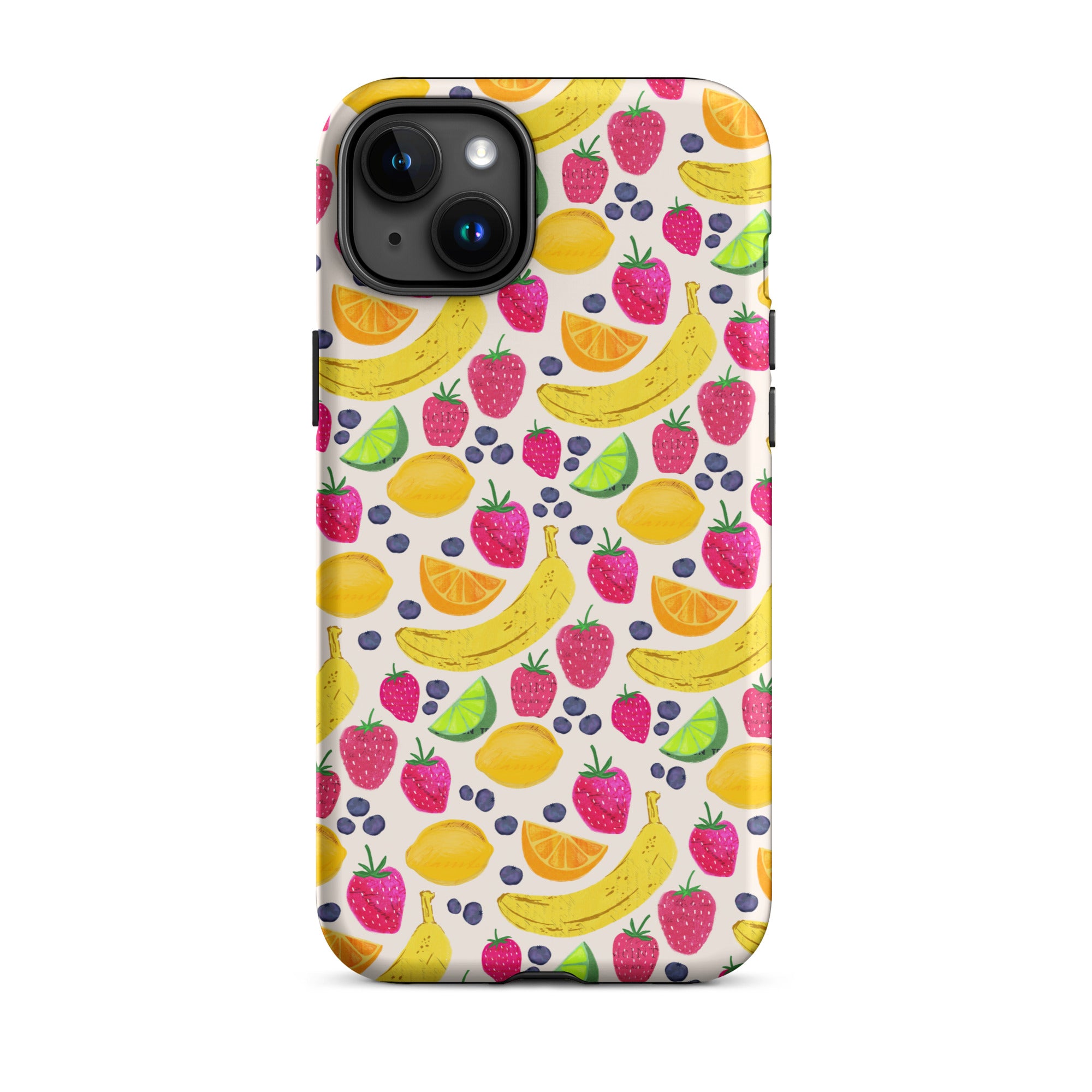 Patrón de frutas - Funda resistente para iPhone®