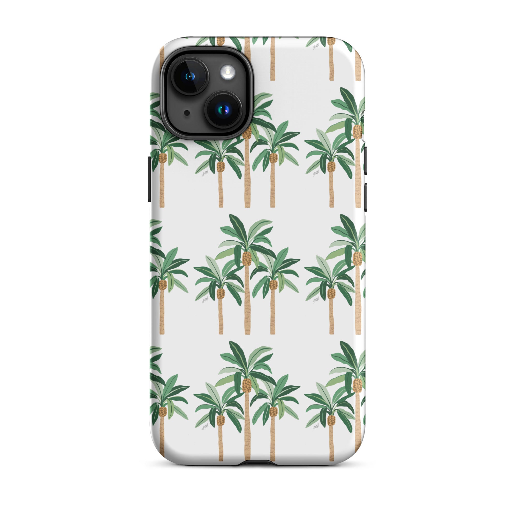 Palm Trees Illustration - Tough Case for iPhone®