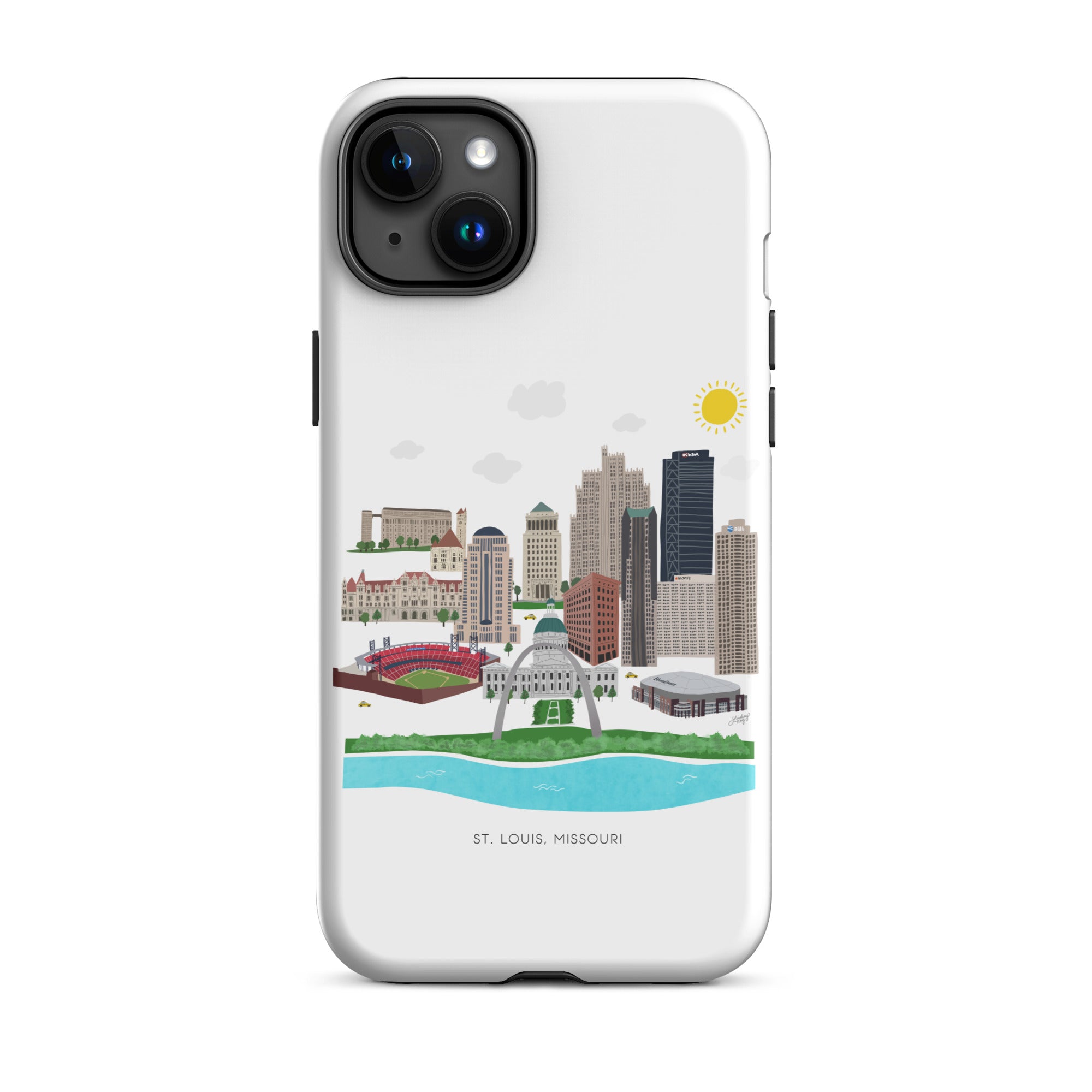St. Louis Missouri Skyline - Tough Case for iPhone®