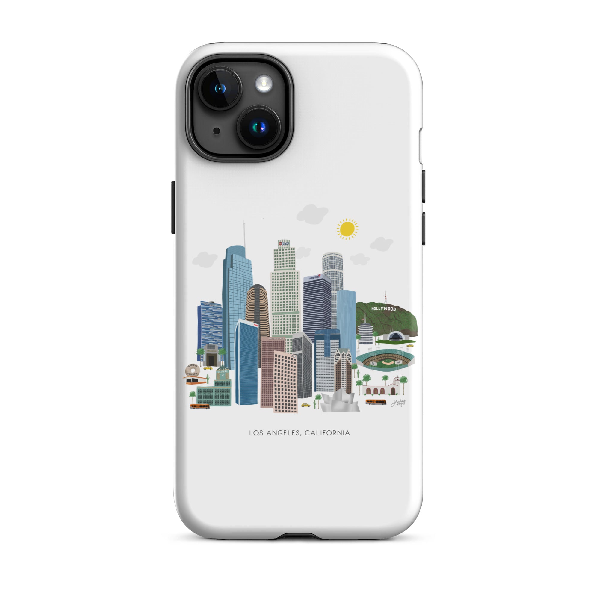 Horizonte de Los Ángeles, California - Funda resistente para iPhone®