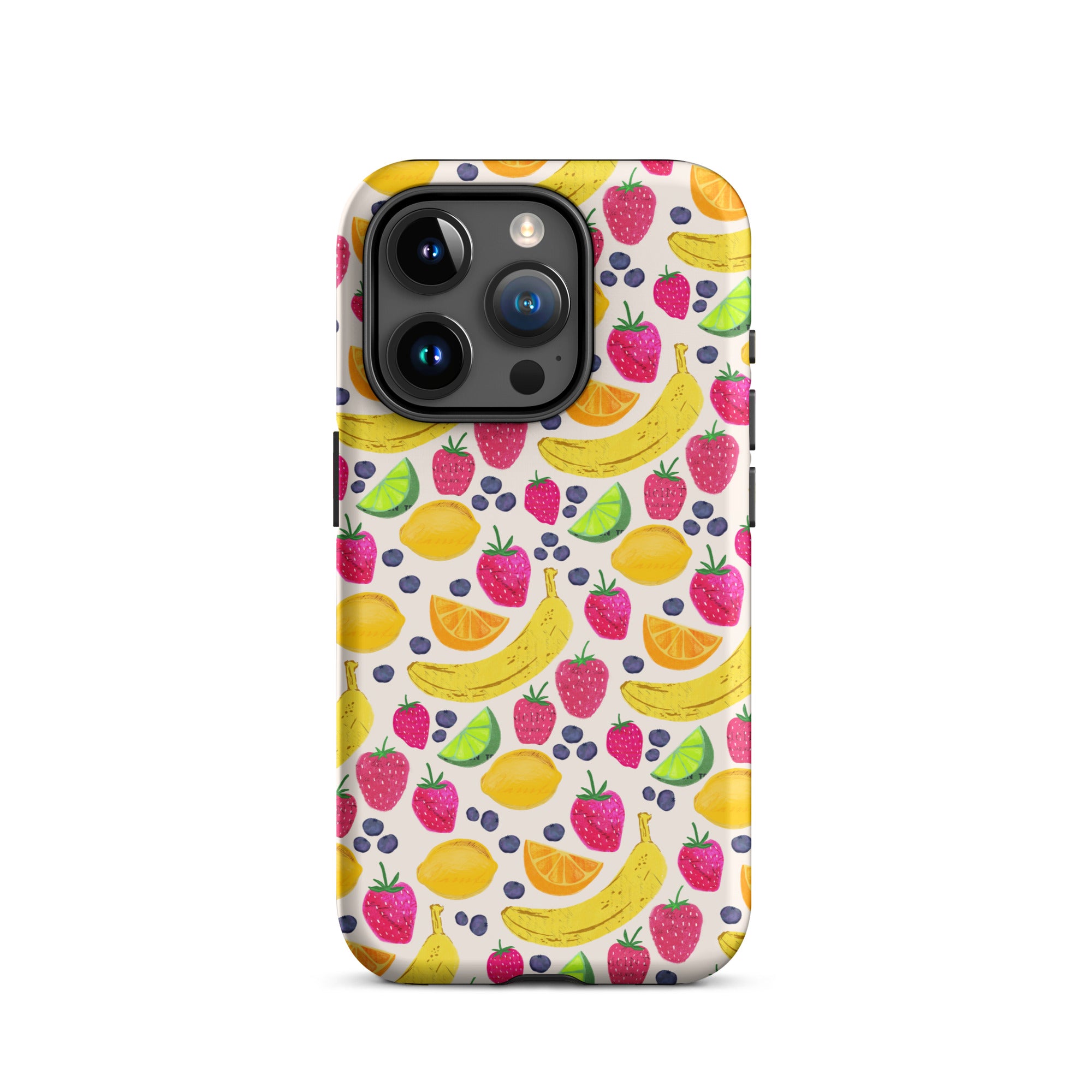 Patrón de frutas - Funda resistente para iPhone®