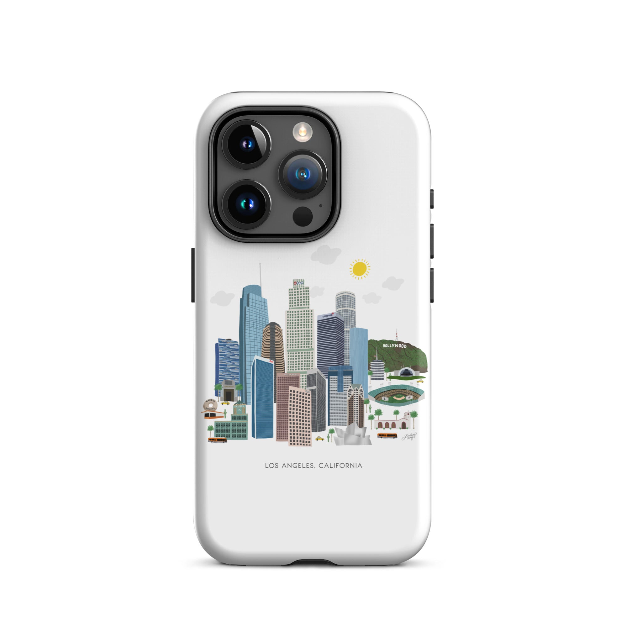 Los Angelos California Skyline - Tough Case for iPhone®