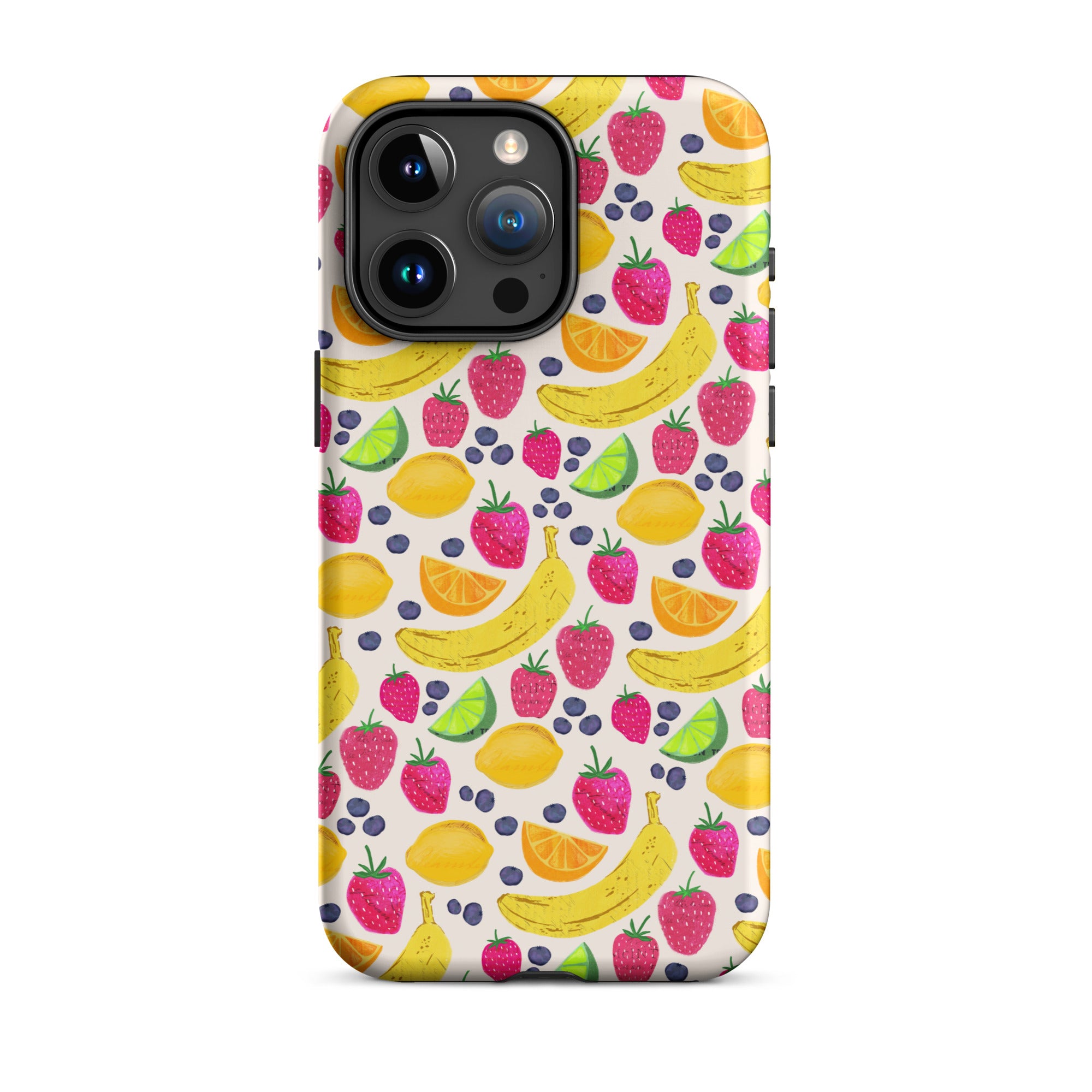 Patrón de frutas - Funda resistente para iPhone®
