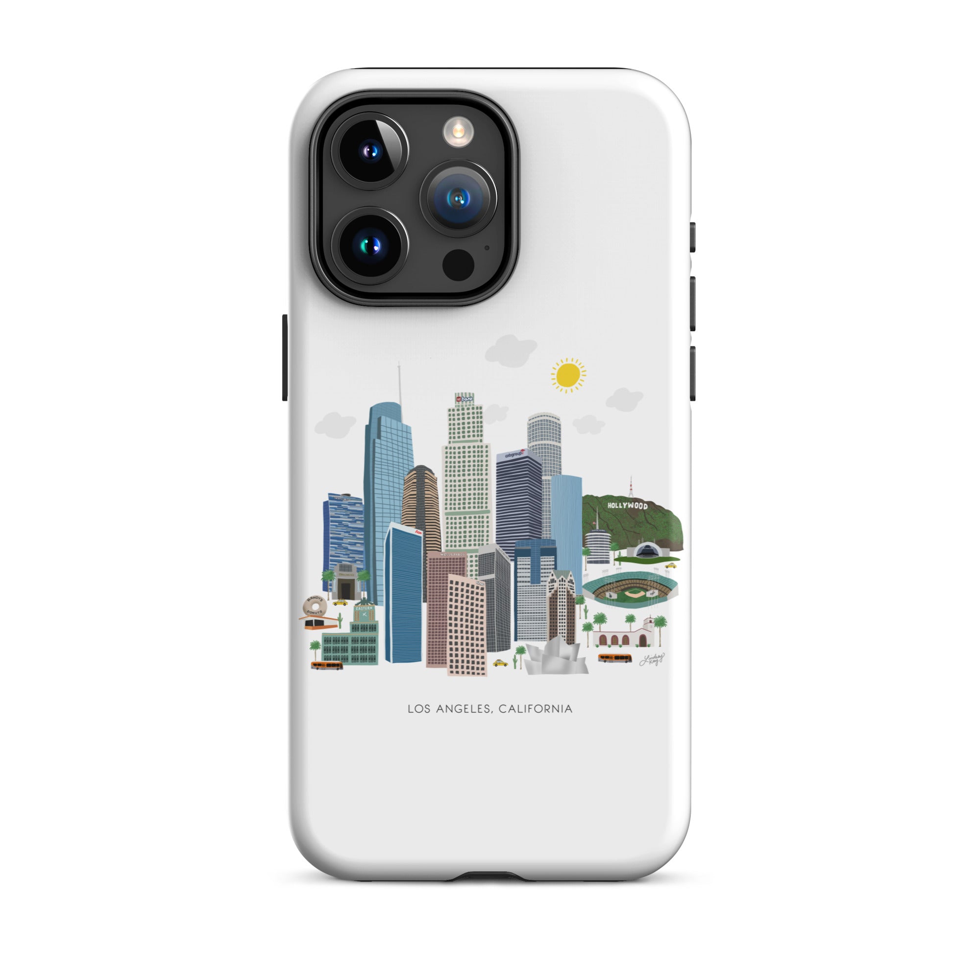 Los Angelos California Skyline - Tough Case for iPhone®