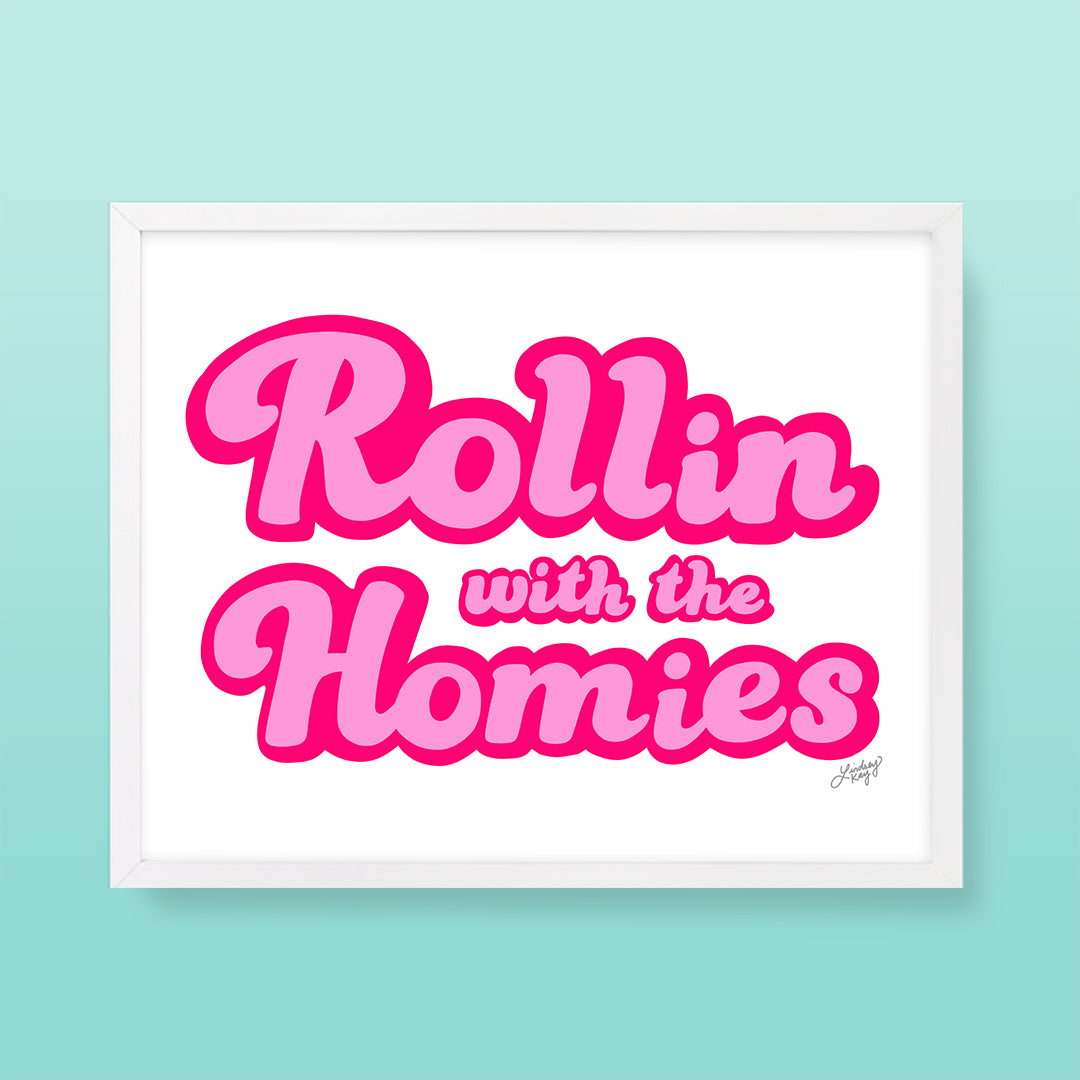 Rollin With the Homies - Art Print