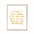 david bowie gold hand-lettered inspiring quote art print poster