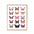 pink butterflies collage illustration wall art print lindsey kay collective