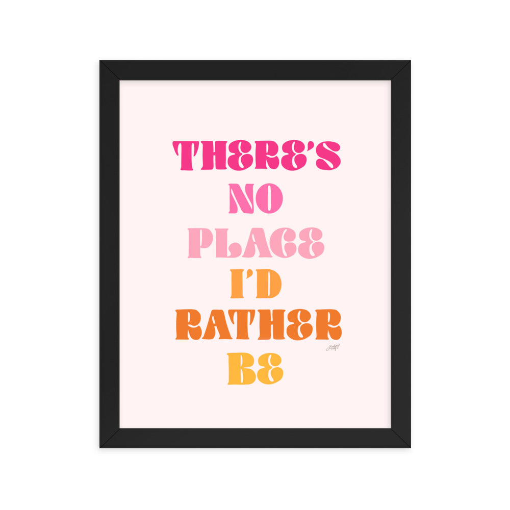 No Place, Paroles de Rüfüs Du Sol - Impression mate encadrée
