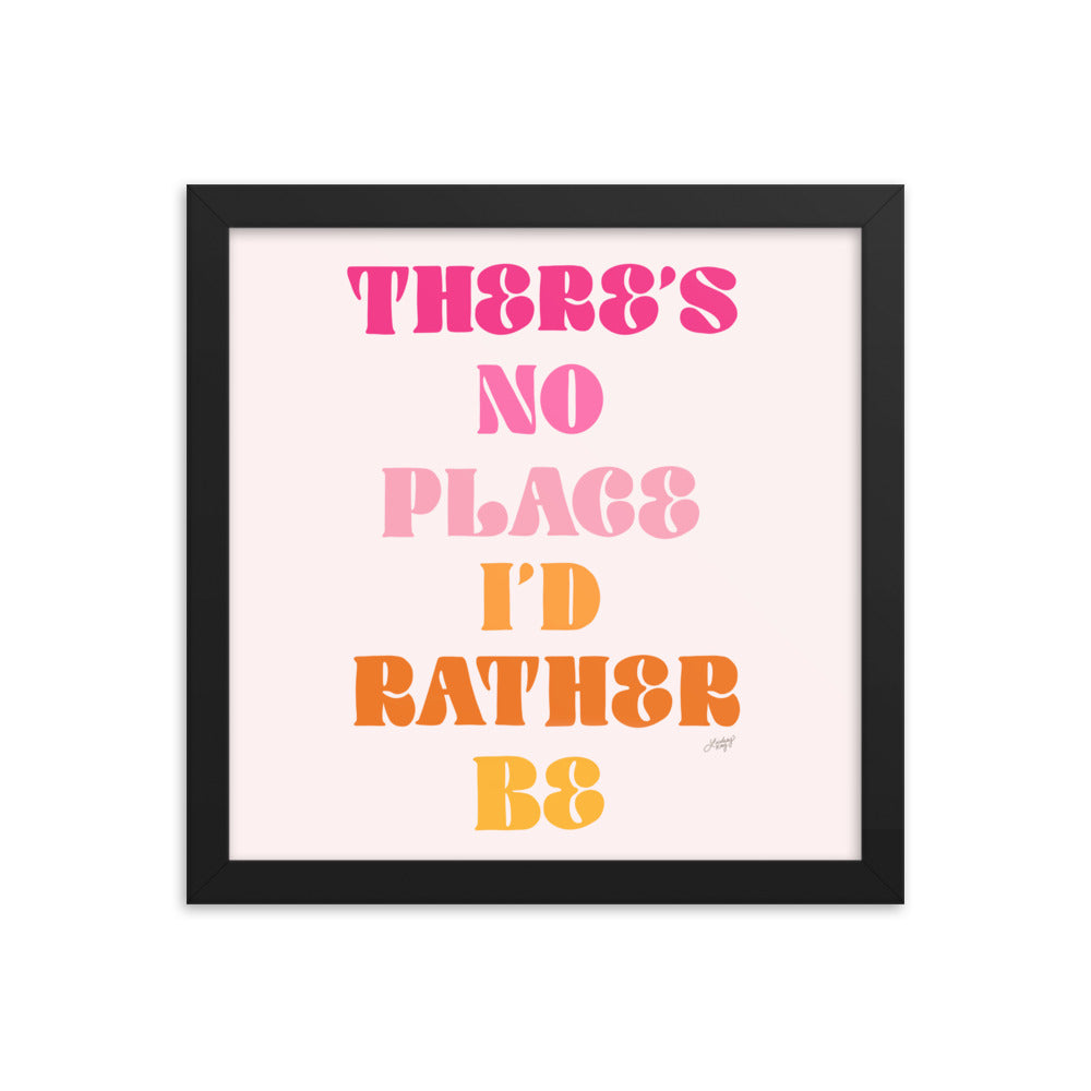 No Place, Paroles de Rüfüs Du Sol - Impression mate encadrée