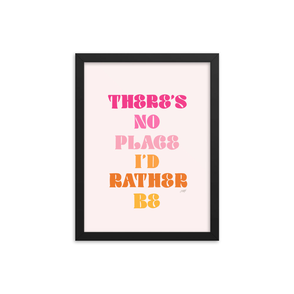 No Place, Paroles de Rüfüs Du Sol - Impression mate encadrée