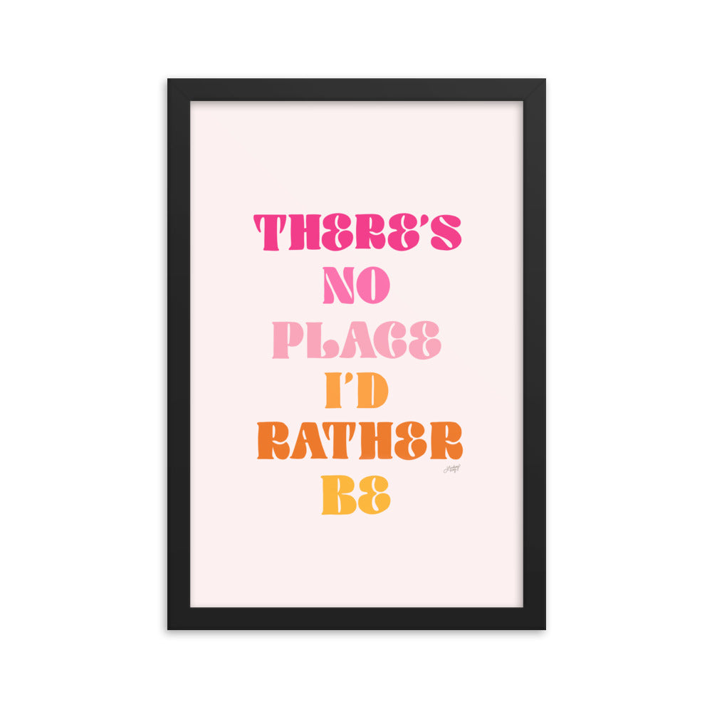 No Place, Paroles de Rüfüs Du Sol - Impression mate encadrée