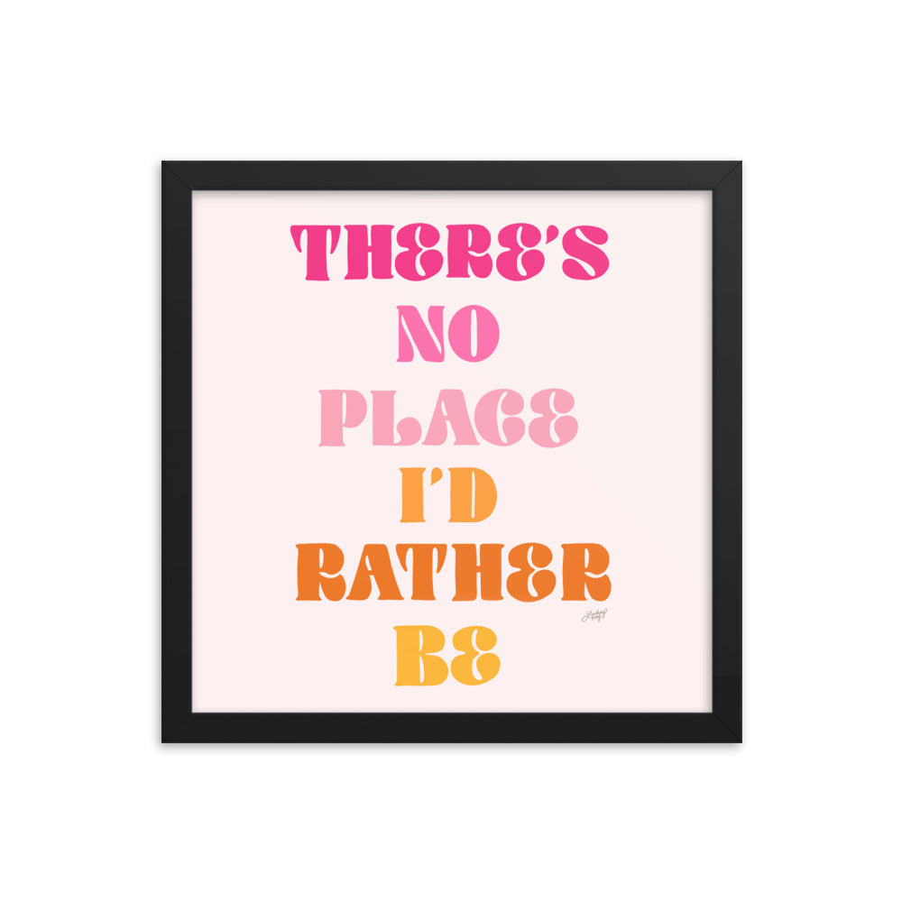 No Place, Paroles de Rüfüs Du Sol - Impression mate encadrée