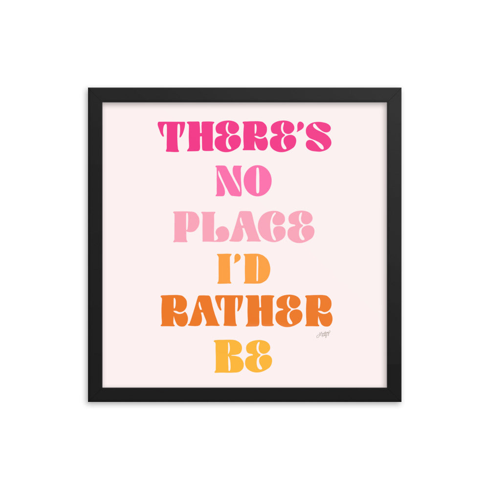 No Place, Rüfüs Du Sol Lyrics - Framed Matte Print