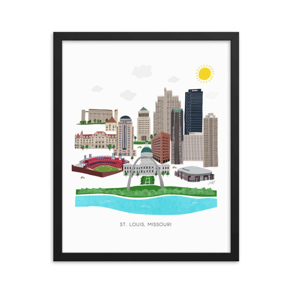 Illustration de Saint-Louis - Impression encadrée