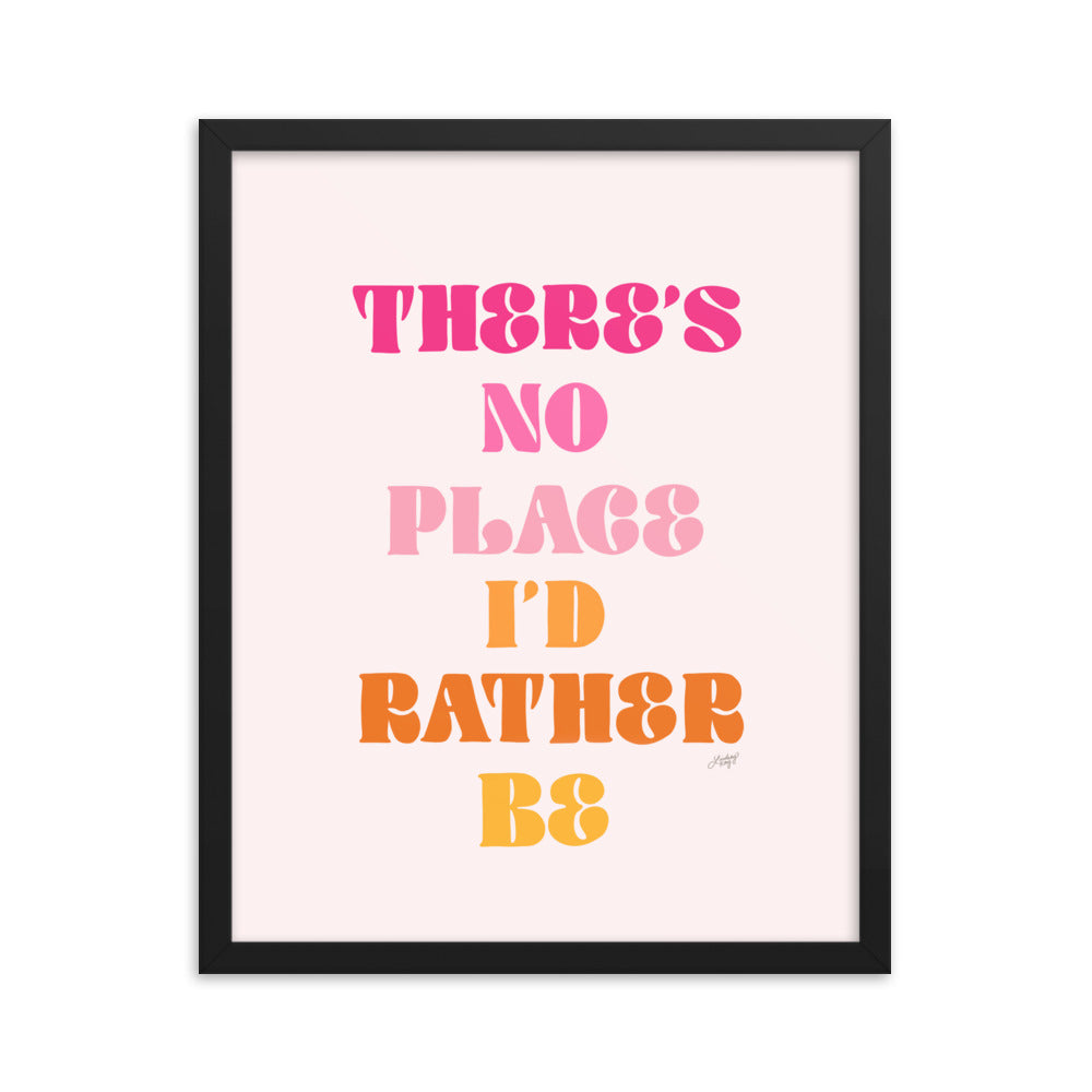 No Place, Paroles de Rüfüs Du Sol - Impression mate encadrée