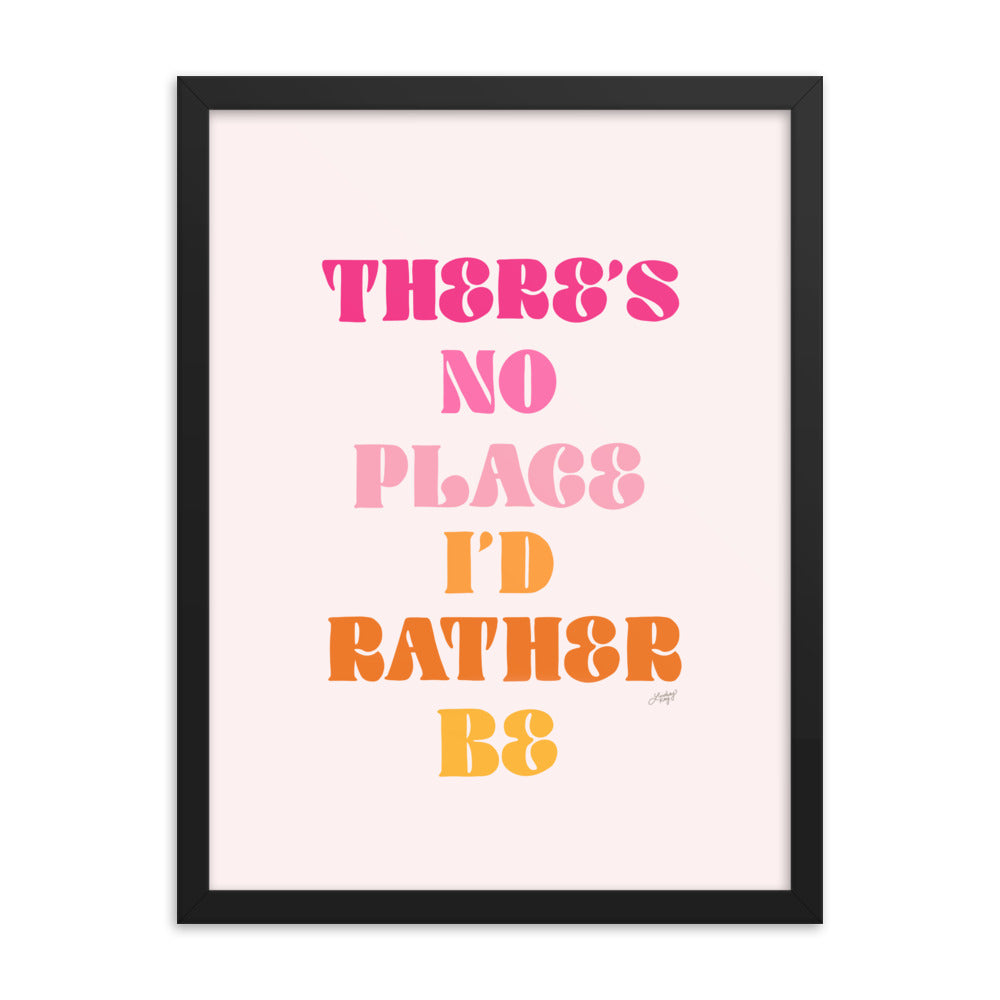 No Place, Paroles de Rüfüs Du Sol - Impression mate encadrée