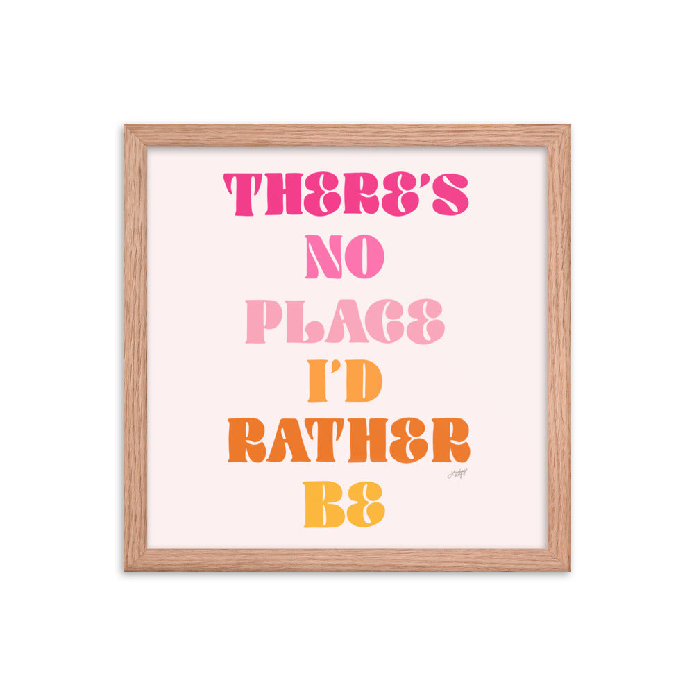 No Place, Paroles de Rüfüs Du Sol - Impression mate encadrée