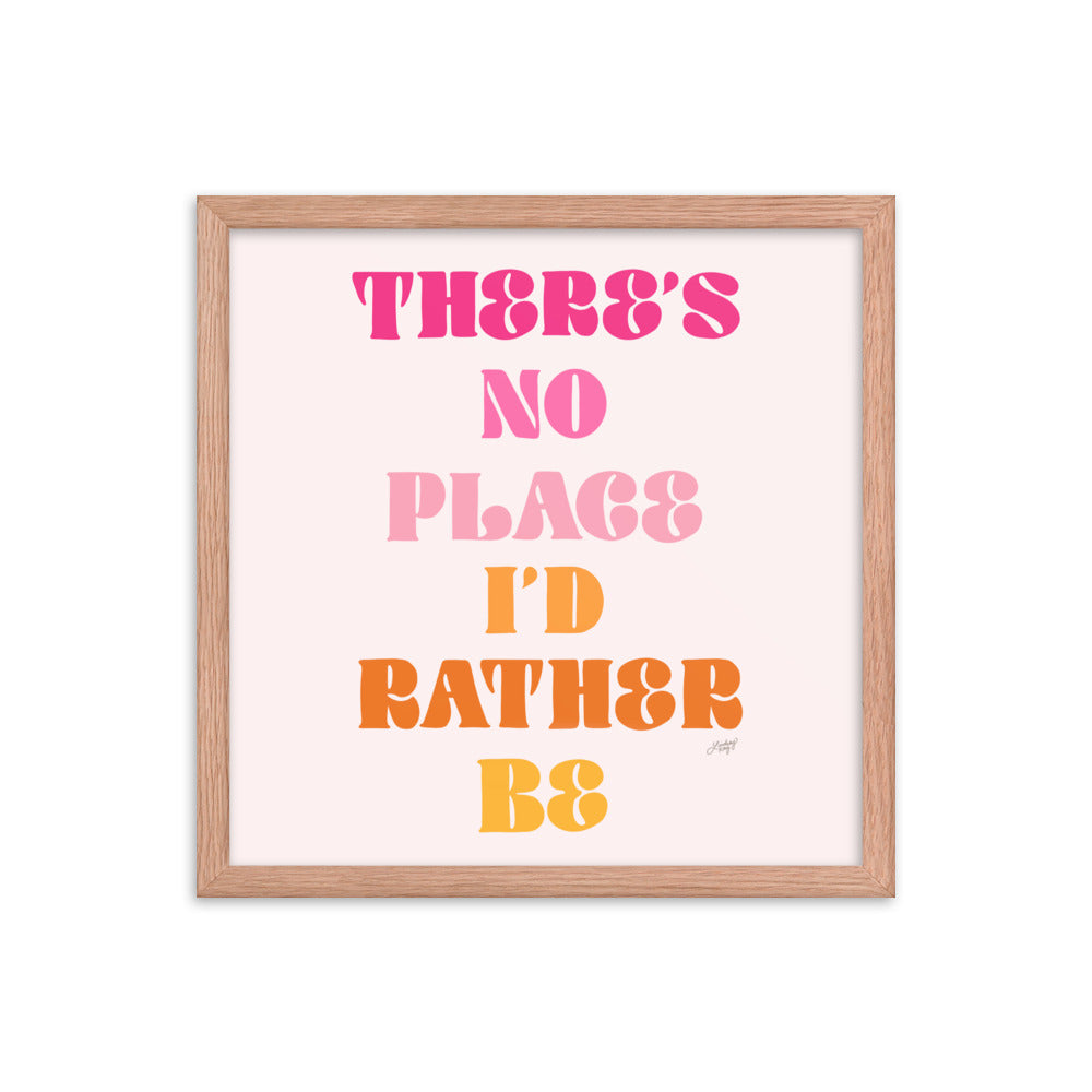 No Place, Paroles de Rüfüs Du Sol - Impression mate encadrée