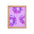 Ilustración de bolas de discoteca (paleta púrpura) - Impresión mate enmarcada