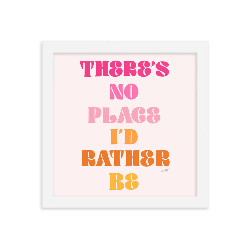 No Place, Paroles de Rüfüs Du Sol - Impression mate encadrée
