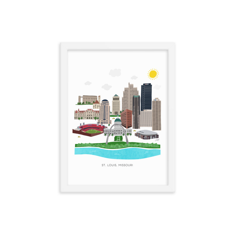 Illustration de Saint-Louis - Impression encadrée