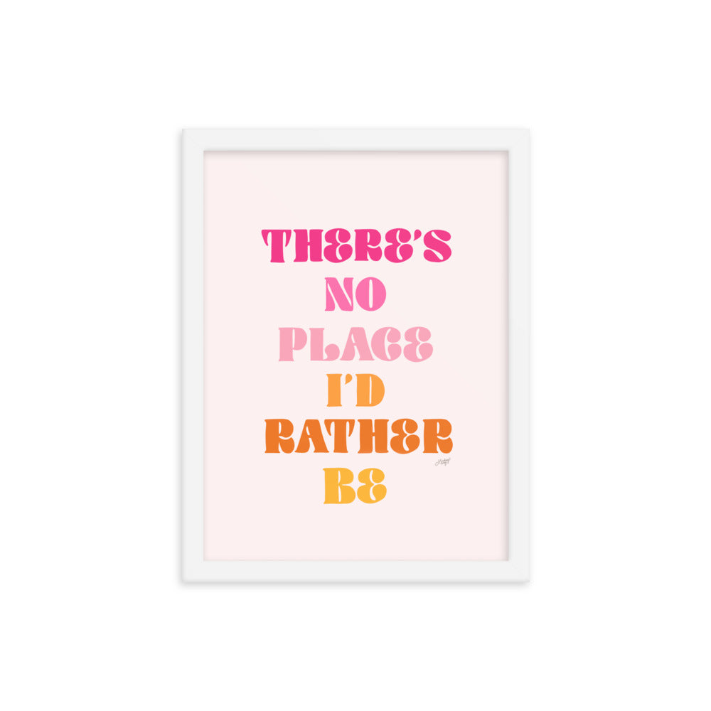 No Place, Paroles de Rüfüs Du Sol - Impression mate encadrée