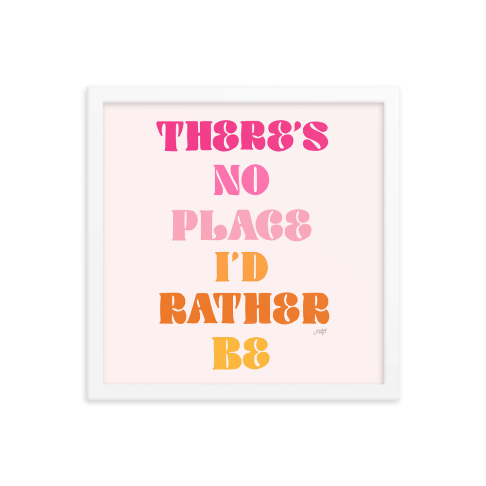 No Place, Paroles de Rüfüs Du Sol - Impression mate encadrée