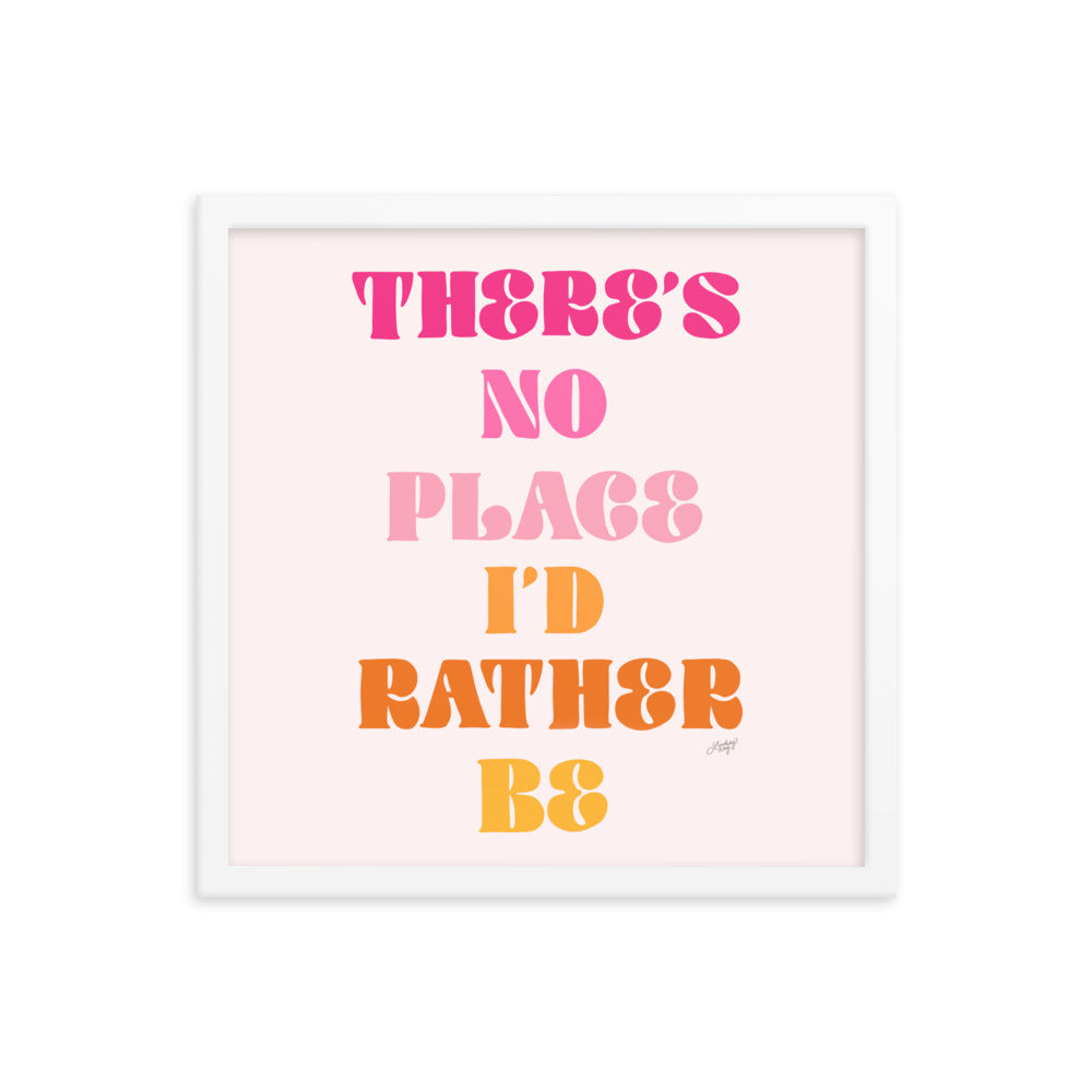 No Place, Paroles de Rüfüs Du Sol - Impression mate encadrée