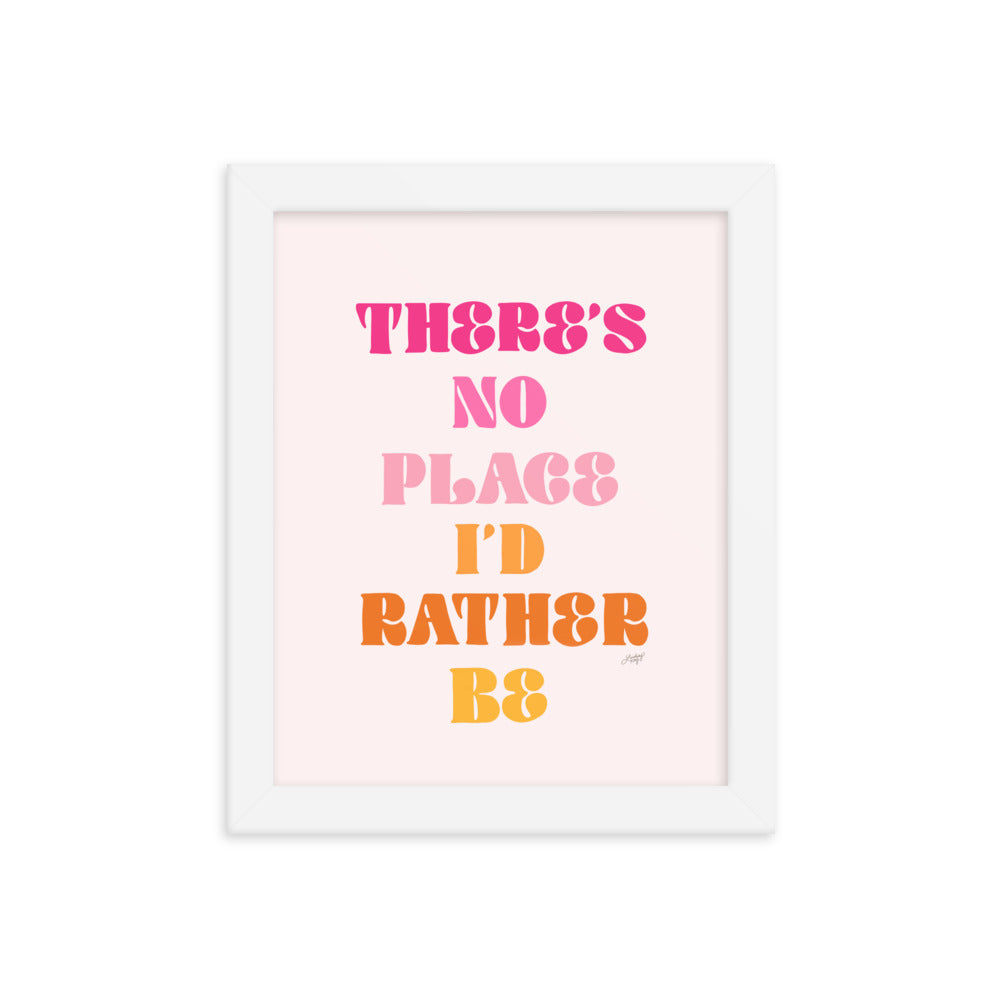 No Place, Paroles de Rüfüs Du Sol - Impression mate encadrée