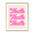 hustle poster art print office decor pink lindsey kay collective