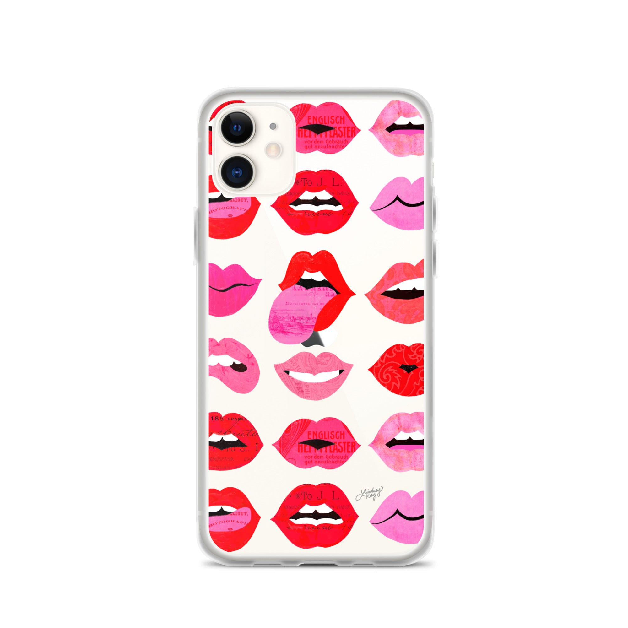 Labios de Amor - Funda transparente para iPhone®