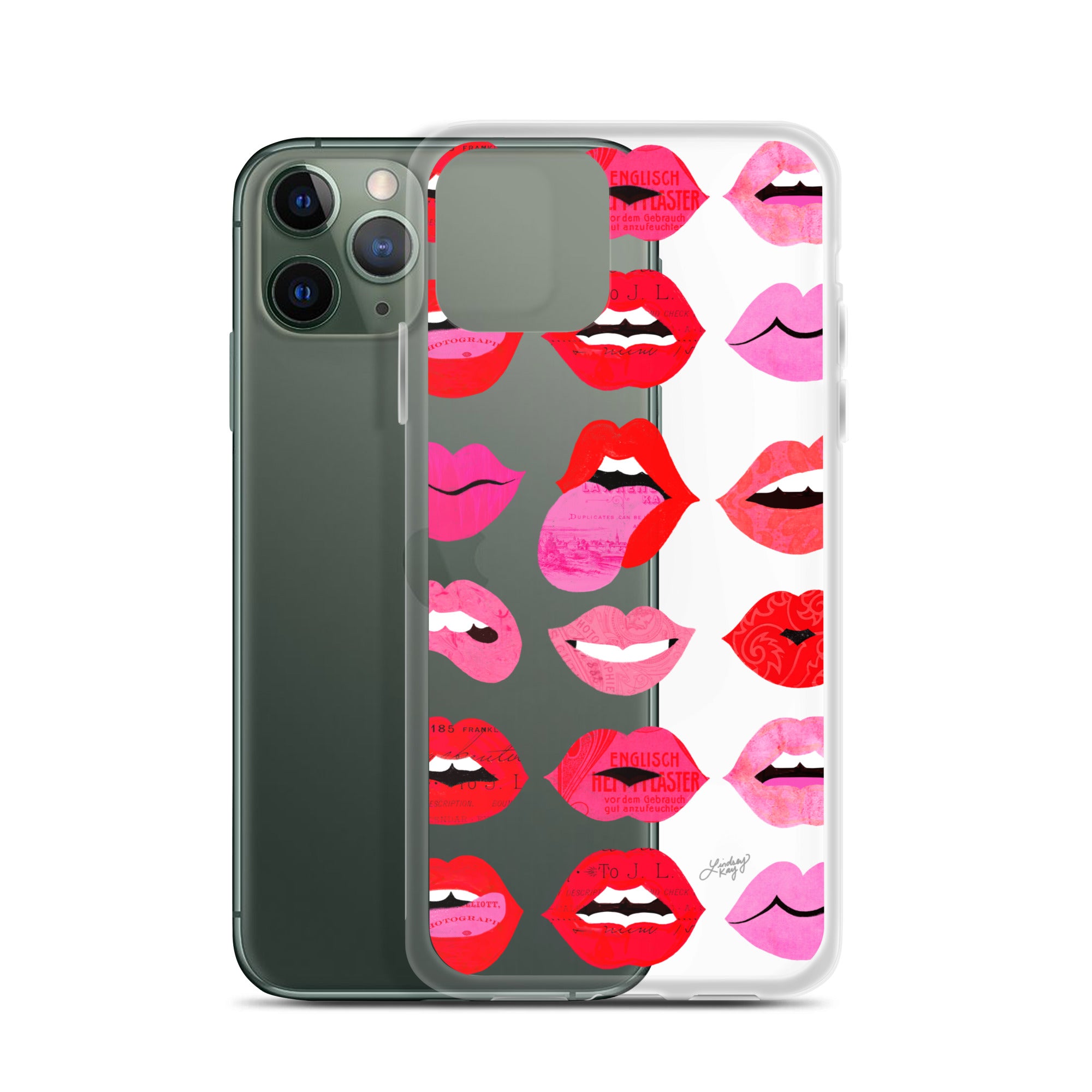 Labios de Amor - Funda transparente para iPhone®
