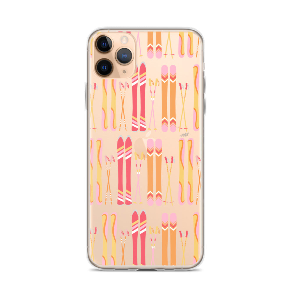 Ski's Illustration (Warm Palette) - iPhone Case