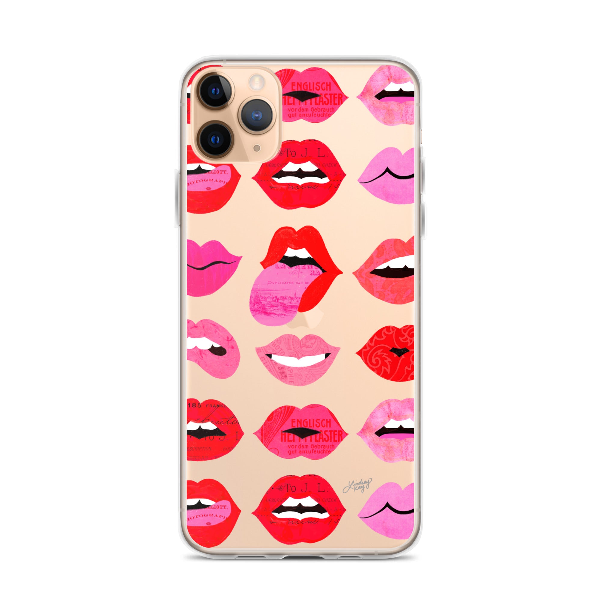 Labios de Amor - Funda transparente para iPhone®