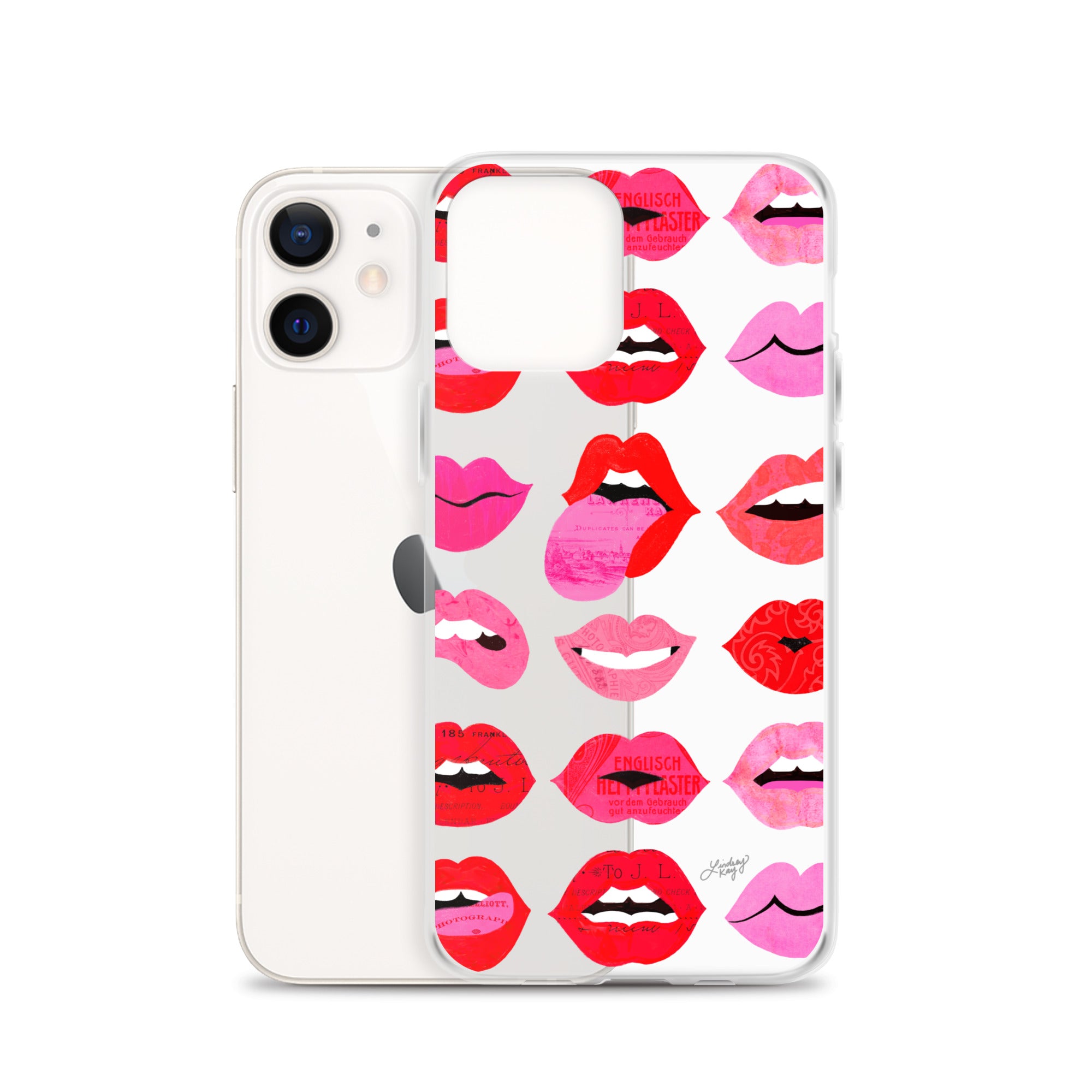 Labios de Amor - Funda transparente para iPhone®