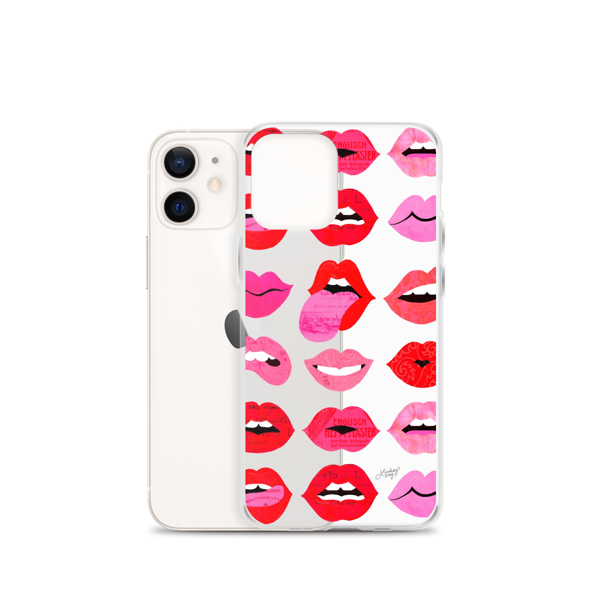 Labios de Amor - Funda transparente para iPhone®