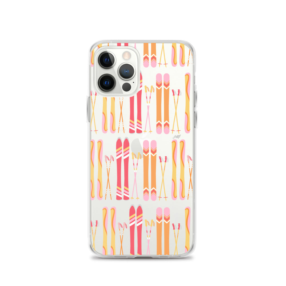 Ski's Illustration (Warm Palette) - iPhone Case