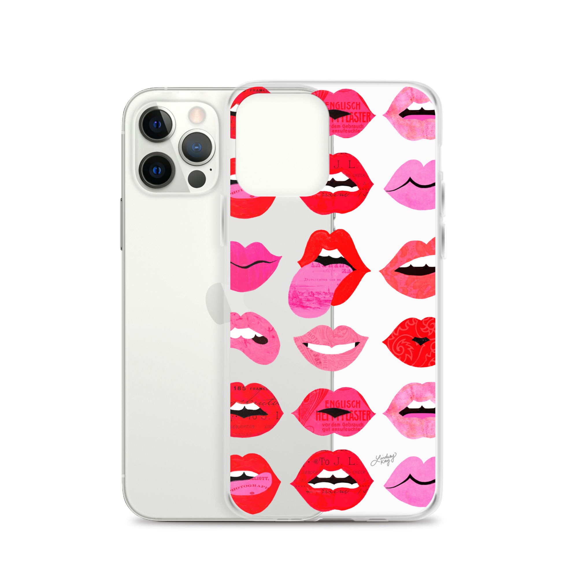 Labios de Amor - Funda transparente para iPhone®