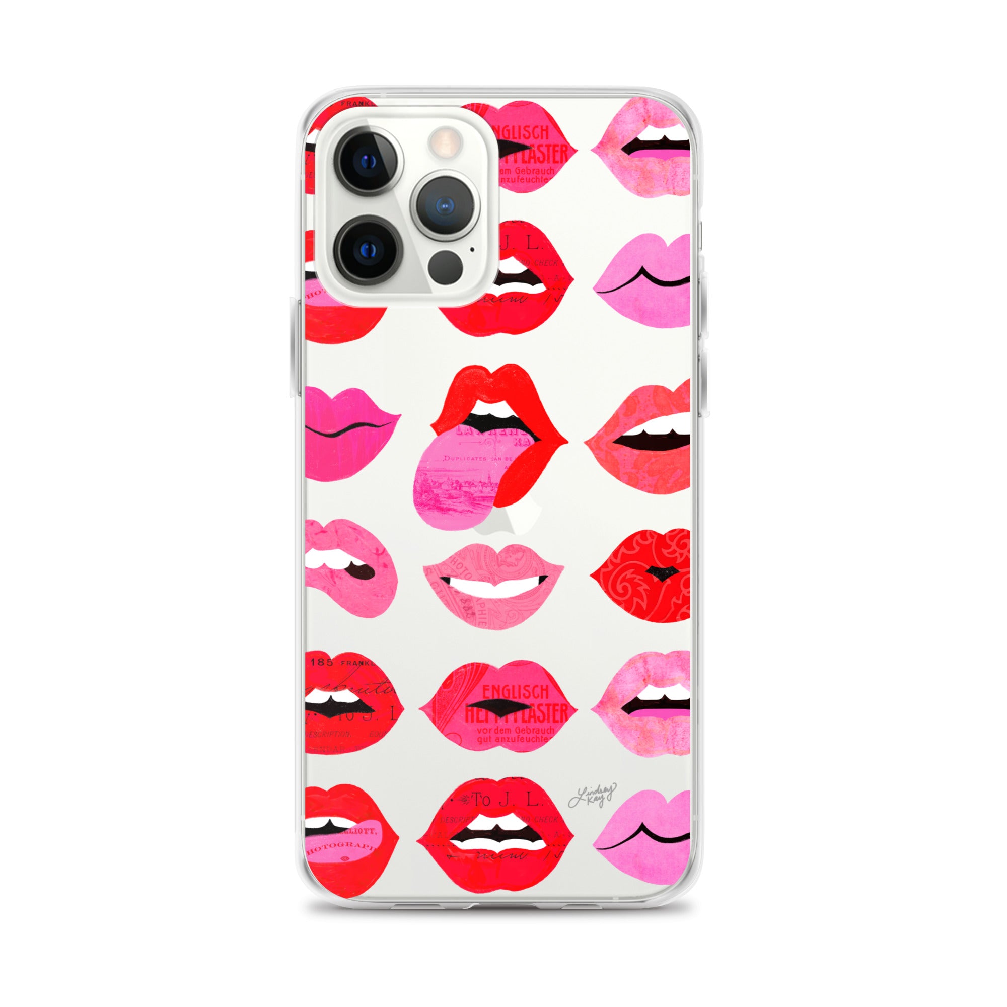 Labios de Amor - Funda transparente para iPhone®